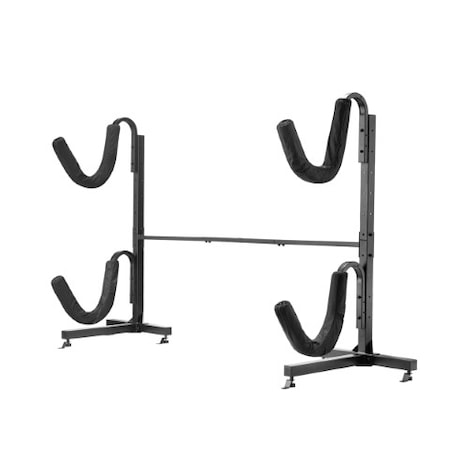 Leisure Sports Kayak Rack, Heavy Duty Freestanding Indoor Outdoor Storage for Kayaks, Paddle Boards 267717VZC